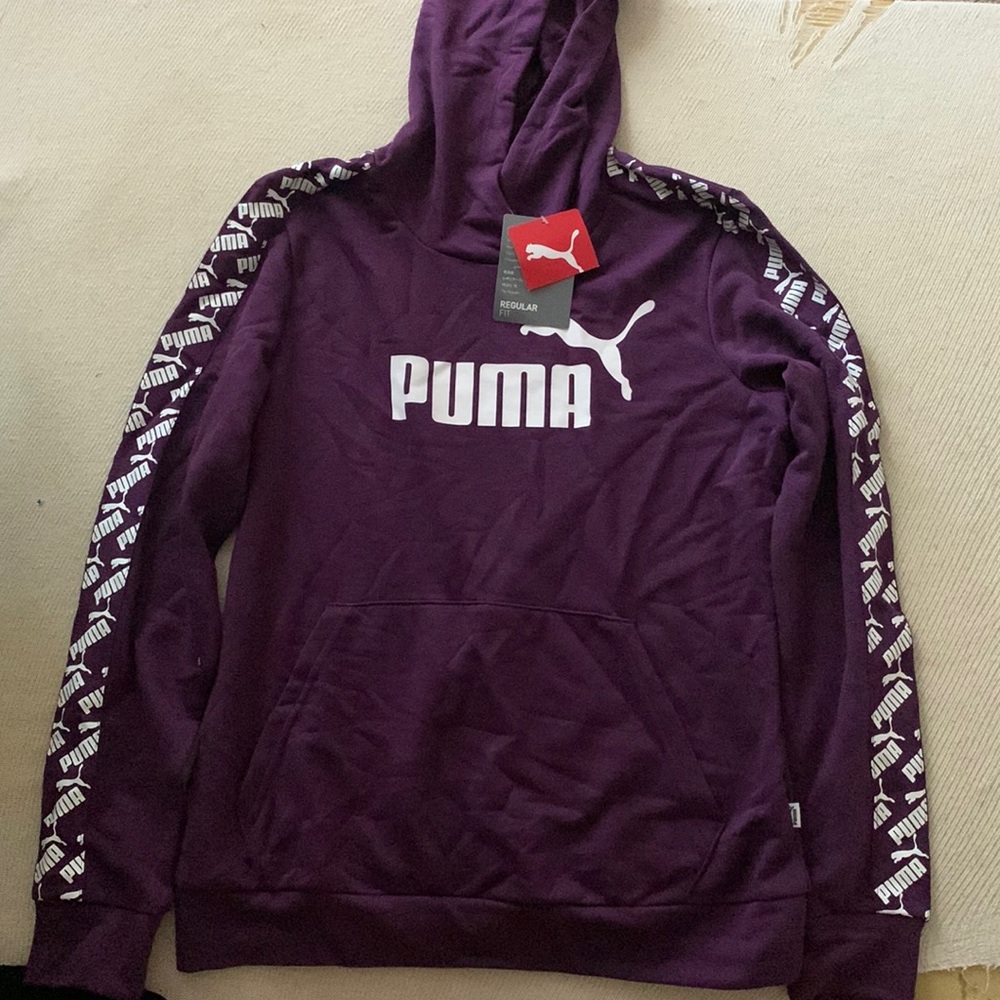 Puma purple hoodie